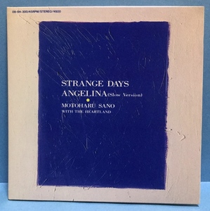 EP 邦楽 佐野元春 / Strange Days