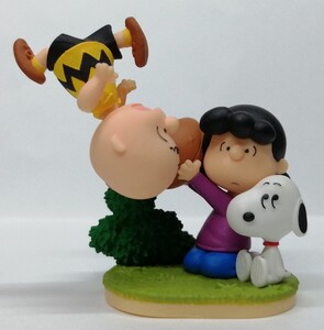 フットボール　FOOTBALL　ピーナッツ ヴィネットコレクション vol.1 SNOOPY MUSEUM TOKYO 限定 スヌーピー チャーリー ルーシー フィギュア