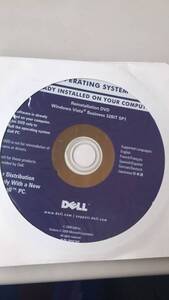 DELL OPERATIONG SYSTEM Reinstallation DVD Windows Vista Busiiness 32 Bit