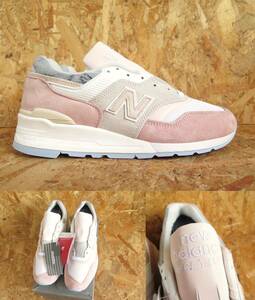 新品☆本物 USA製 New Balance M997LBH US7.5 25.5cm M996 ニューバランス アメリカ製 M991 M992 MR993 M1300 M998 定価4万円 復刻モデル