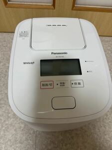 美品 Panasonic SR-VSX100 スチーム&可変圧力 IH ジャー炊飯器 5.5炊き 2020年製 通電確認済み 現状品