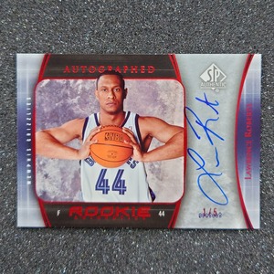 ◆【1/5 Auto card】Lawrence Roberts 05-06 NBA UD SP Authentic Autographed Rookie Authentics◇検索：ローレンス・ロバーツ 直筆サイン