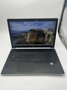 HP ProBook 470 G5 / 17.3型 高性能 Core i7-8550U / 高速起動 SSD 256GB/ メモリ 8GB