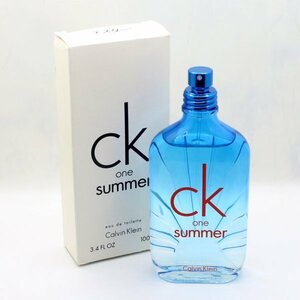 【送料無料】未使用 カルバンクライン シーケーワンサマー 2017 100ml◆CK one◆シーケーワンサマー2017◆シーケーサマー2017◆香水◆