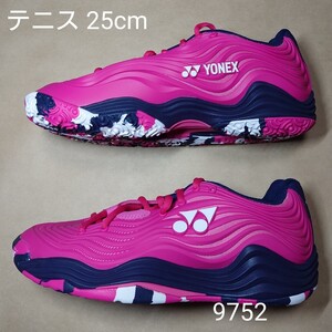 テニスシューズ 25cm ヨネックス YONEX パワークッション フュージョンレブ5 ウィメンGC 9752