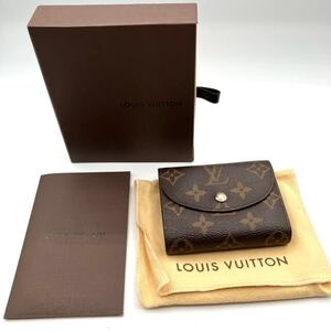 A2　LOUIS VUITTON 　ルイ ヴィトン 　モノグラム 　 3つ折財布　箱あり