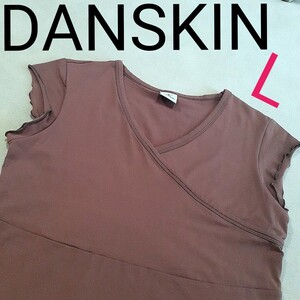 【美品】DANSKIN　ダンスキン　レディースL　ヨガ　ピラティス　スポーツウェア　スポーツジム　フィットネス