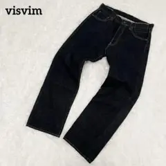 【美品】ヴィズヴィム　デニムパンツ・social sculpture denim