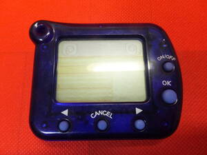 1998年　バンダイ　かんたんカロリー計算！カロキュレーター　ブルー　本体のみ　中古