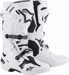 US 10 - ホワイト - ALPINESTARS アルパインスターズ Tech 10 ブーツ