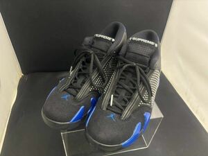 NIKE SUPREME JORDAN 14 RETRO　27cm　BV7630-004　中古