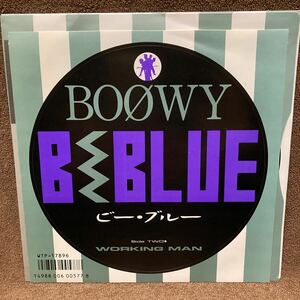 EP BOOWY B BLUE ビー・ブルー ステッカー付