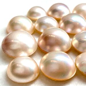 1円〜!!≪マベパールおまとめ152ct≫j 約30.4g mabe pearl パール 半円真珠 ジュエリー jewelry ルース 裸石 宝石 w4ま95