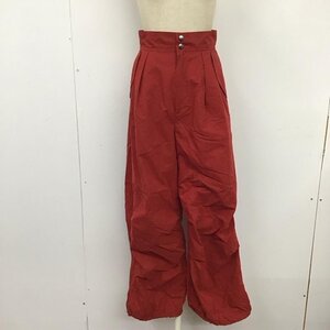 MOUSSY 1 マウジー その他ボトムス その他ボトムス 010FSK30-1400 DRAWSTRING TUCK PANTS タックパンツ 赤 / レッド / 10120871