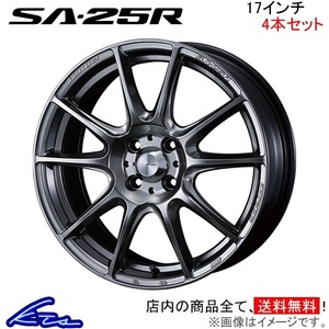 ウェッズ ウェッズスポーツ SA-25R 4本セット ホイール ヴィッツ 130系 0073705 weds ウエッズ WedsSport SA25R アルミホイール 4枚 1台分