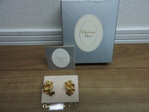 ★☆送料無料/ChristianDior クリスチャンディオール　アクセサリー　イヤリング　ゴールド　ケース　☆★