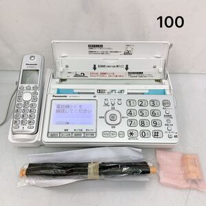 12SA001 【美品】Panasonic パナソニック おたっくす デジタルコードレスFAX 親機KX-PD551DL 子機KX-FKD502-S 電話機 通電OK 中古 現状品