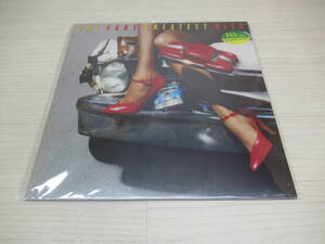 86/L143★洋楽LP★THE CARS / GREATEST HITS★レコード★盤面キズあり/ライナーノーツに修正跡あり(テープ補修)★再生確認済み 中古品