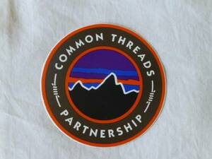 patagonia COMMON THREADS PARTNER SHIP ステッカー COMMON THREADS PARTNER SHIP パタゴニア PATAGONIA patagonia