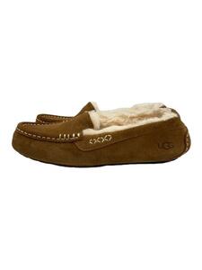 UGG australia◆ANSLEY ファースリッポン/23cm/BRW/スウェード/1106878