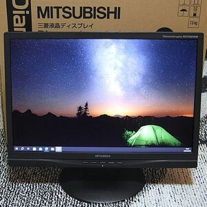 ★ 送料無料！ 三菱 19インチ液晶ディスプレイ Diamondcrysta 水平同期周波数24KHz/15KHz対応 PC-9801/PC98/X68000/FM-TOWNS等レトロPCに！