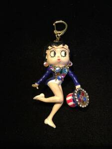 当時物 ベティちゃん　フィギュア　キーホルダー　 BETTY BOOP　キーホルダー アクセサリー アンティーク ビンテージ