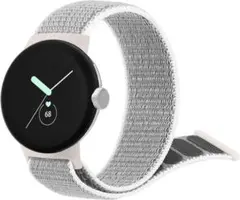 Google pixel Watch 交換ベルト ナイロン製 グレー