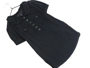 MARC BY MARC JACOBS マークバイマークジェイコブス ポロシャツ sizeS/黒 ■◆ ☆ eeb5 レディース