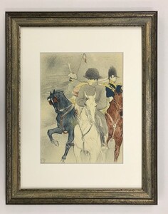 【特価】　≪　　 トゥールーズ　ロートレック　　≫　　リトグラフ【石版画】　　NAPOLEON 　　1966年　　TOULOUSE-LAUTREC