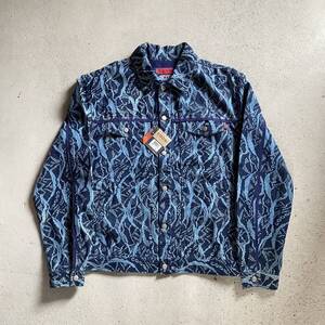 90’s COOGI ALL OVER PATTERN COTTON TRACK JACKET DEADSTOCK クージー　未使用　総柄 ジャケット 古着　vintage used