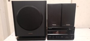 ONKYO SA-205HDX AVアンプ スピーカー SWA-V60 D109XM セット 中古