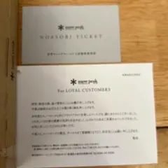 snow peak NOASOBI TICKET & ソースセット