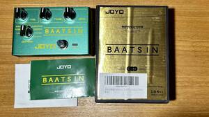 JOYO ジョーヨー R-11 BAATSIN (バットシン) オーバードライブ/ディストーション8エフェクトピュアアナログ回路【国内正規品】