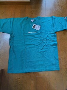 国内正規 新品未使用タグ付 チャンピオン リバースウィーブ 半袖Tシャツ ダークグリーン Lサイズ レターパックプラス