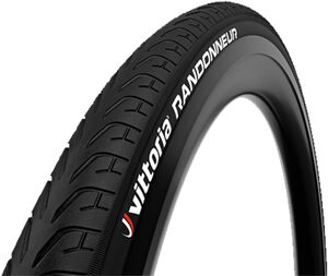 ビットリア(Vittoria) ランドナー クリンチャー[Randonneur(Rigid)] オールブラック リフレクト無 【ケ