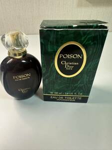 Christian Dior クリスチャンディオール POISON プワゾン オードトワレ 香水 100ml 残量9割ほど