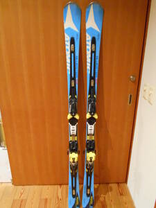 アトミック　ブルースターSX　165cm　エッジ研磨+ホットワックス済　piste rocker atomic bluester sx