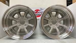 【在庫あり即納】RS Watanabe R TYPE 15×10.5J-32 4H-114.3 地肌シルバー(廃盤色)/15インチ ワタナベ アルミホイール