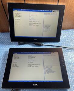 ジャンクNEC タブレットパソコン2台セット