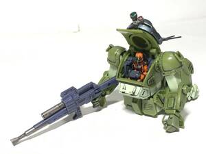 塗装済・美品◆装甲騎兵ボトムズ 1/48 アクティックギア スコープドッグ AG-V01