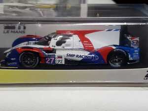 新品 スパーク Spark 1/43 BR01 - Nissan No.27 LMP2 SMP Racing　ドライバー：M. Mediani - D. Markozov - N. Minassian