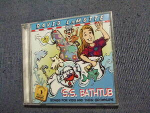 サイン？CD★デイビット・ラモット/David LaMotte /S.S. Bathtub: Songs for Kids and Their Grownups★8枚まで同梱送料160円