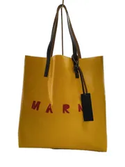 MARNI トートバッグ PVC イエロー プリント フライターグ