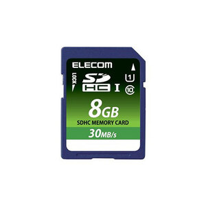 まとめ得 エレコム SDHCカード データ復旧サービス付 UHS-I 30MB/s 8GB MF-FS008GU11LRA x [3個] /l