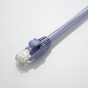 エレコム LANケーブル CAT6A 50m 爪折れ防止コネクタ cat6a対応 スタンダード ブルー LD-GPA／BU50