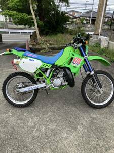 カワサキ　kdx200 自賠責あり　実働車　書類あり　旧車　検　kdx250 kdx220 klx dトラッカー