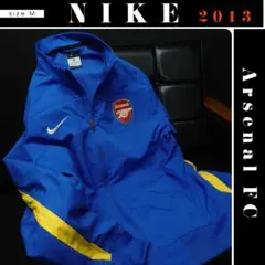 NIKE 2010s アーセナルFC ジップジャケット M ブルー イエロー