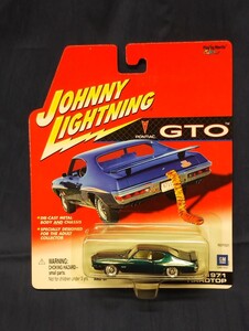 ジョニーライトニング 1/64 71年型 ポンテアック ジー・ティー・オー JOHNNY LIGHTNING Pontiac GTO 日焼け有り