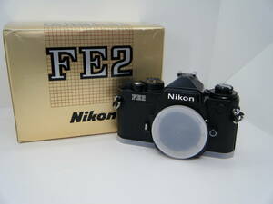 ★良品★ Nikon ニコン FE2 ブラック シリアル一致箱付き