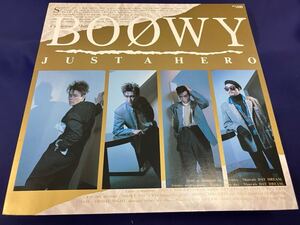 Boowy★中古LP国内盤「ボウイー～Just A Hero」